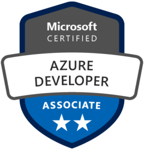 Azure Developer Associate badge